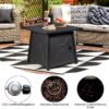 Costway 5PCS Patio Rattan Furniture Set 30 6